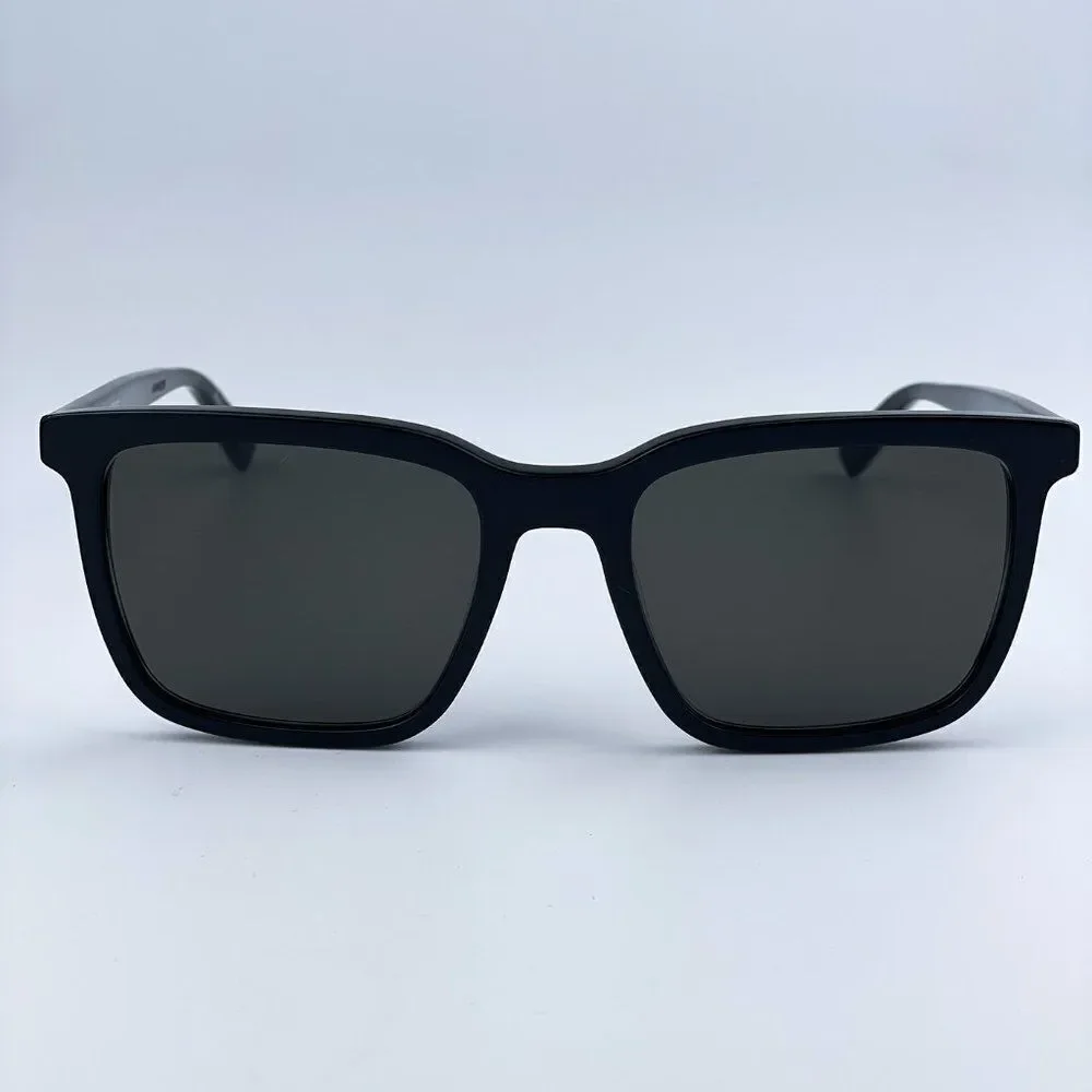 NEW Saint Laurent SL500 001 Black Gray Unisex Sunglasses